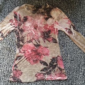 Floral t-shirt
